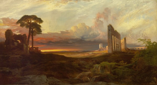 Rome Sunset by Claude Lorrain